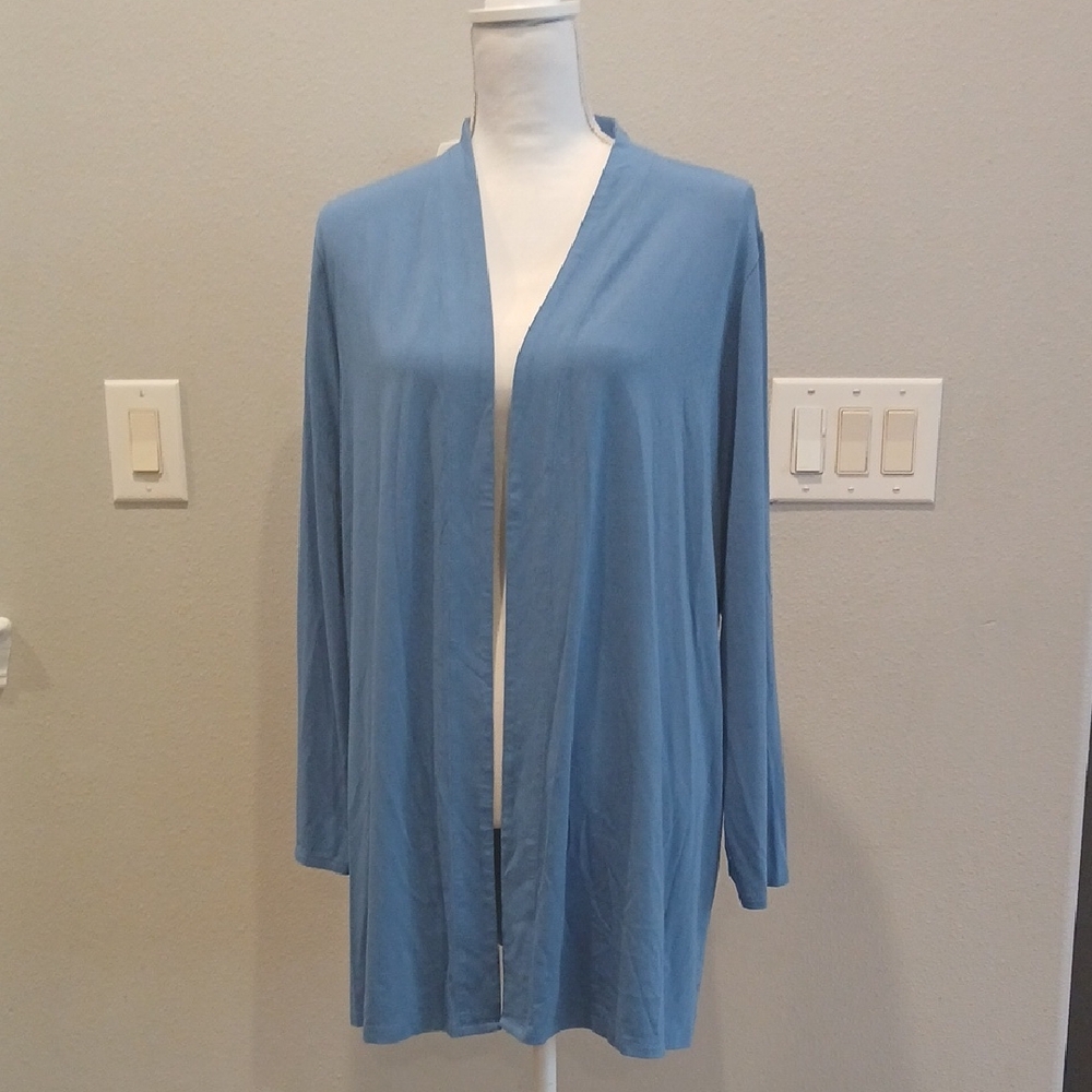 J Jill Xlarge Blue Cardigan Petite